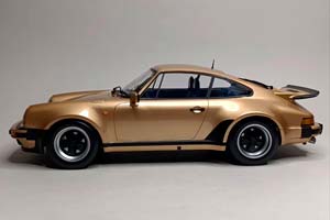 PORSCHE 911 TURBO 1977 BRONZE 1:12 MINICHAMPS — фото 2