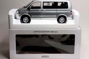 VW VOLKSWAGEN MULTIVAN T5 2003 NOREV 1:18 LIMITED — фото 9