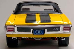 CHEVROLET CHEVELLE SS CABRIO 1970 ACME/GMP 1:18 — фото 4