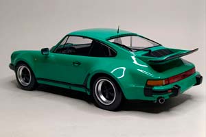 PORSCHE 911 TURBO 1977 GREEN 1:12 MINICHAMPS — фото 3
