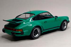 PORSCHE 911 TURBO 1977 GREEN 1:12 MINICHAMPS — фото 5