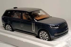 RANGE ROVER 2022 BLUE 1:18 LCD — фото 7