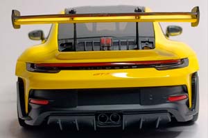 PORSCHE 911 (992) GT3 RS 2024 YELLOW 1:18 LIMITED — фото 5