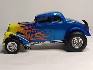 WILLYS GASSER HOT ROD 1933 GMP/ACME 1:18 — фото 2