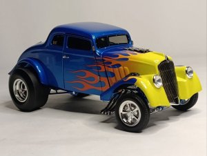 WILLYS GASSER HOT ROD 1933 GMP/ACME 1:18 — фото 7