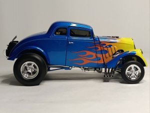 WILLYS GASSER HOT ROD 1933 GMP/ACME 1:18 — фото 8
