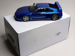 VENTURI 400 GT PHASE 2 BLUE 1:18 — фото 9