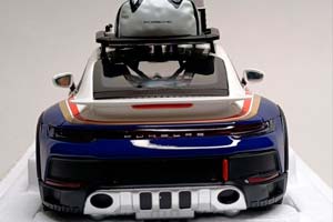 PORSCHE 911 DAKAR 2022 MINICHAMPS 1:18 — фото 4