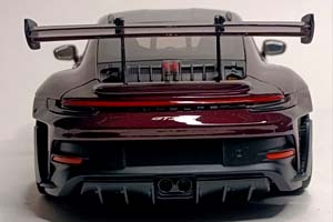 PORSCHE 911 (992) GT3 2024 PURPLE 1:18 LIMITED — фото 5