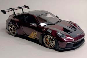 PORSCHE 911 (992) GT3 2024 PURPLE 1:18 LIMITED — фото 7
