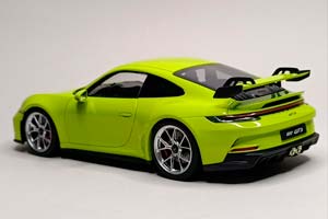 PORSCHE 911 GT3 2021 ACID GREEN 1:18 NOREV — фото 3