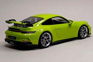 PORSCHE 911 GT3 2021 ACID GREEN 1:18 NOREV — фото 5