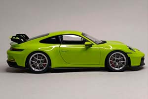PORSCHE 911 GT3 2021 ACID GREEN 1:18 NOREV — фото 6