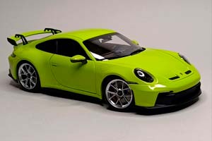 PORSCHE 911 GT3 2021 ACID GREEN 1:18 NOREV — фото 7