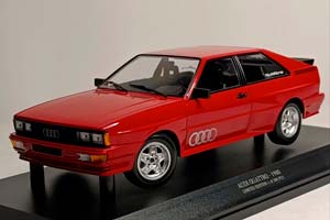 AUDI QUATTRO 1980 RED 1:18 MINICHAMPS