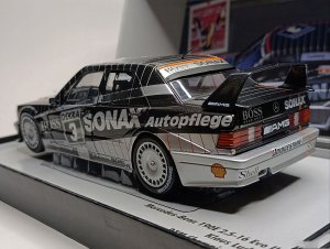 MERCEDES 190E W201 EVO DTM 1992 KLAUS LUDWIG 1:18 — фото 2
