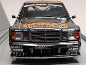 MERCEDES 190E W201 EVO DTM 1992 KLAUS LUDWIG 1:18 — фото 4