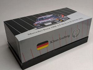 MERCEDES 190E W201 EVO DTM 1992 KLAUS LUDWIG 1:18 — фото 6