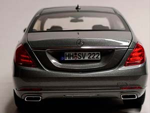 MERCEDES S CLASS W222 -2013 SILVER 1:18 NOREV — фото 4