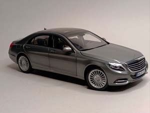 MERCEDES S CLASS W222 -2013 SILVER 1:18 NOREV — фото 7