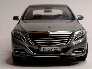 MERCEDES S CLASS W222 -2013 SILVER 1:18 NOREV — фото 8