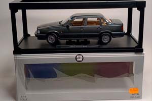 VOLVO 850 GLE 1993 DARK GREY 1:18 TRIPLE9 — фото 9