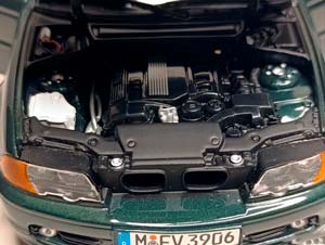 BMW 328CI (E46) GREEN 1:18 KYOSHO — фото 5