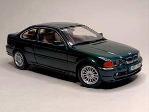 BMW 328CI (E46) GREEN 1:18 KYOSHO — фото 6