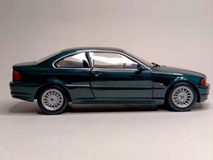 BMW 328CI (E46) GREEN 1:18 KYOSHO — фото 8