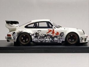 PORSCHE 911 RWB AKIRA 2024 GT SPIRIT 1:18 — фото 5
