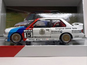 BMW M3 (E30) DTM 1989 ROBERTO RAVAGLIA 1:18 — фото 2