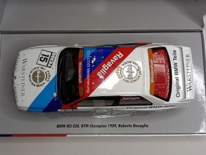 BMW M3 (E30) DTM 1989 ROBERTO RAVAGLIA 1:18 — фото 5