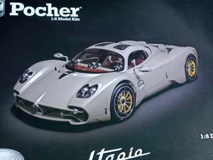 PAGANI UTOPIA СБОРНАЯ МОДЕЛЬ 1:8 POCHER — фото 5