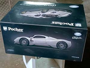 PAGANI UTOPIA СБОРНАЯ МОДЕЛЬ 1:8 POCHER — фото 7