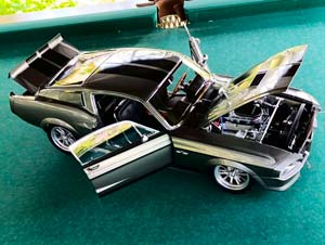 FORD MUSTANG ELEANOR -1967 EAGLEMOSS 1:8 — фото 2