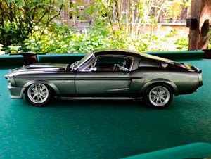FORD MUSTANG ELEANOR -1967 EAGLEMOSS 1:8 — фото 7