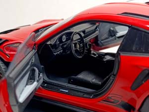 PORSCHE 911 GT3 RS 2024 RED 1:18 SOLIDO — фото 3