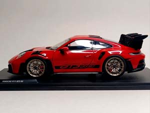 PORSCHE 911 GT3 RS 2024 RED 1:18 SOLIDO — фото 4