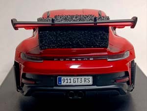 PORSCHE 911 GT3 RS 2024 RED 1:18 SOLIDO — фото 6