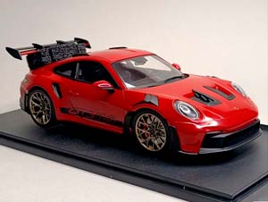 PORSCHE 911 GT3 RS 2024 RED 1:18 SOLIDO — фото 7