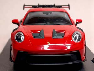 PORSCHE 911 GT3 RS 2024 RED 1:18 SOLIDO — фото 8
