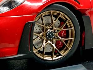 PORSCHE 911 GT3 RS 2024 RED 1:18 SOLIDO — фото 9