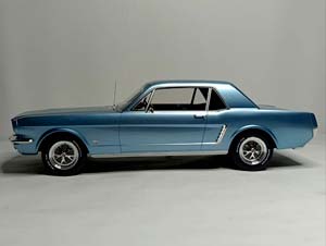 FORD MUSTANG V8 HARDTOP -1965 OTTOMOBILE 1:12 — фото 2