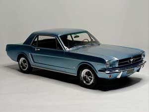 FORD MUSTANG V8 HARDTOP -1965 OTTOMOBILE 1:12 — фото 6