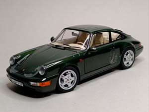 PORSCHE 911 (964) CARRERA 4 -1992 GREEN NOREV 1:18