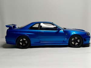 NISSAN GT-R NISMO R34 Z-TUNE OTTOMOBILE 1:12 — фото 2