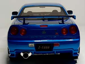 NISSAN GT-R NISMO R34 Z-TUNE OTTOMOBILE 1:12 — фото 3