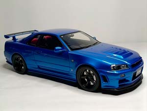 NISSAN GT-R NISMO R34 Z-TUNE OTTOMOBILE 1:12 — фото 5