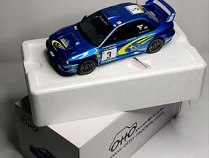 SUBARU IMPREZA S6 WRC -2000 OTTO 1:18 — фото 9