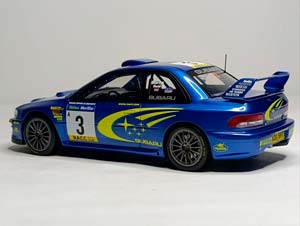 SUBARU IMPREZA S6 WRC -2000 OTTO 1:18 — фото 2